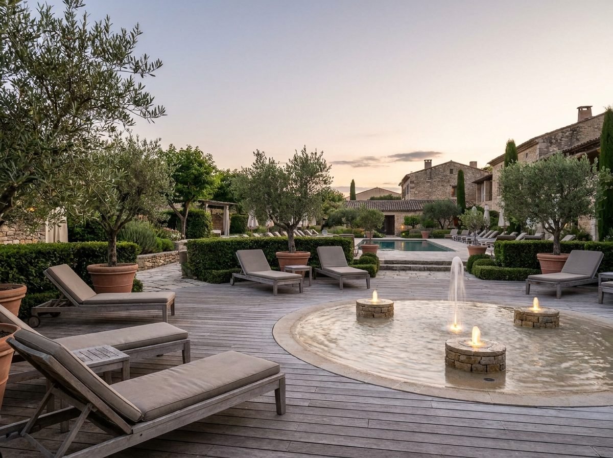 Splash pad pour hôtel & resort — réalisation Water Splash France